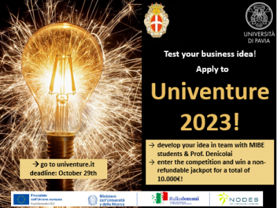 Locandina Univenture 2023