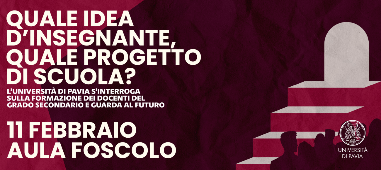 Banner Convegno 11 febbraio: Quale idea d'insegnante, quale progetto di scuola?