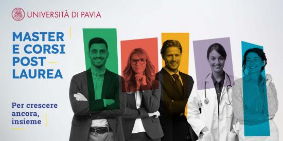 La grafica della campagna master e corsi di post laurea