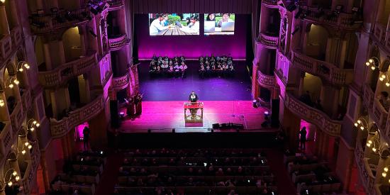 L'evento al Teatro Fraschini nel 2023