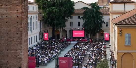 L'evento nel Cortile Teresiano